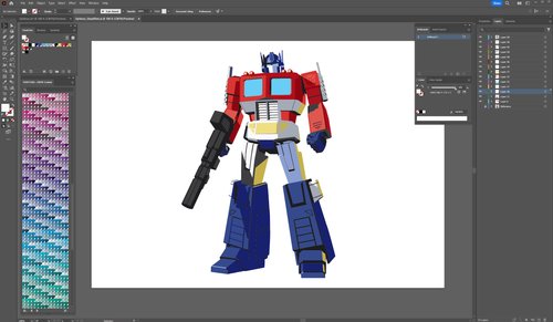 Optimus Prime Vector Art